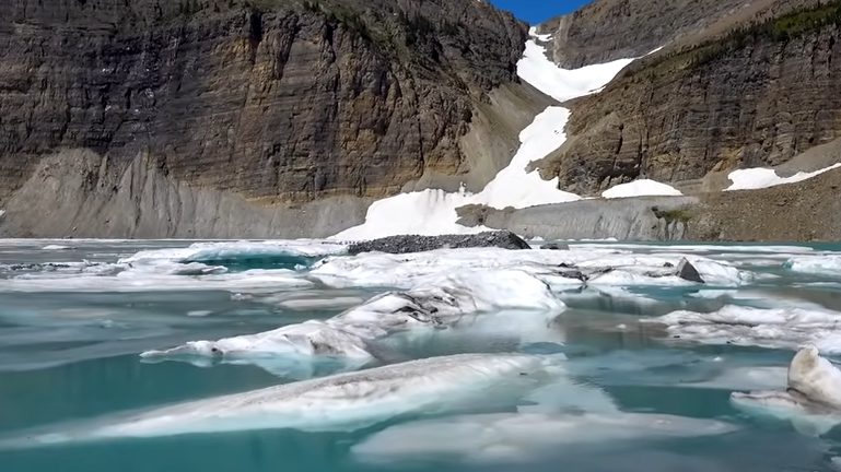 The Glacier National Park Pebble Lake