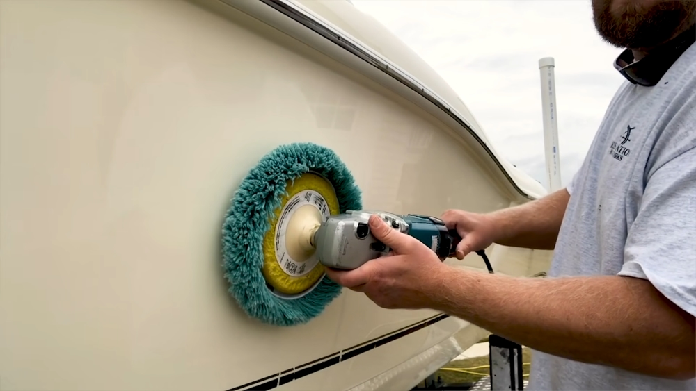 Removing Oxidation From Boat