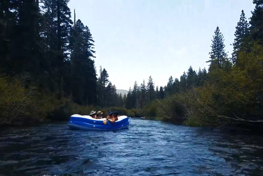 Float On The Truckee River