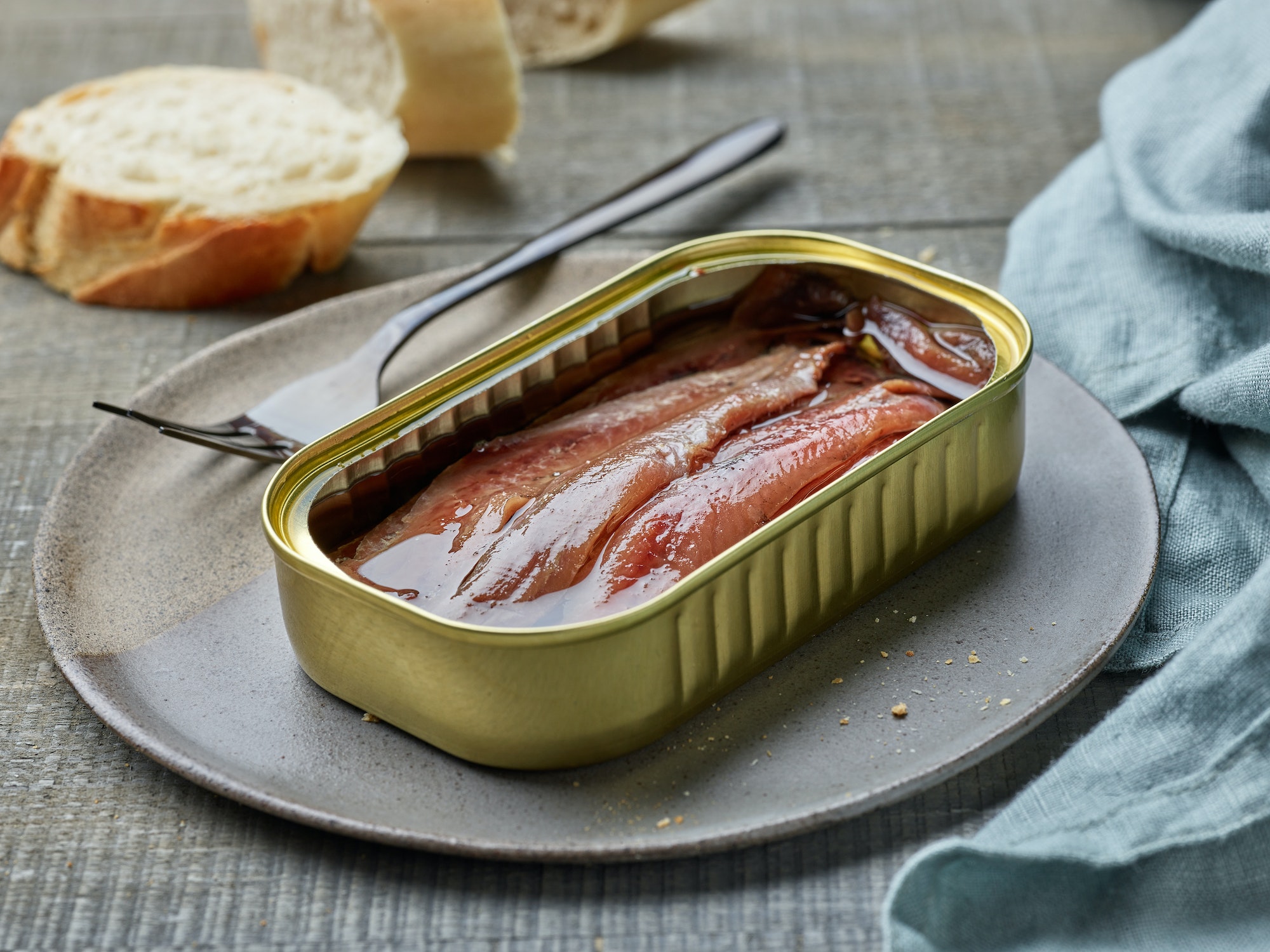 canned anchovy fillets