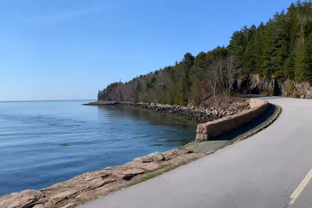 Park Loop Road in Maine