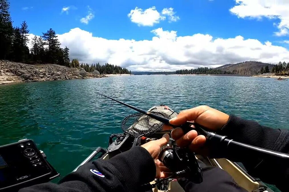 fishing at Shaver Lake